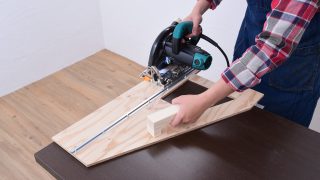 ハンディータイプの丸ノコ定規を作ってみた