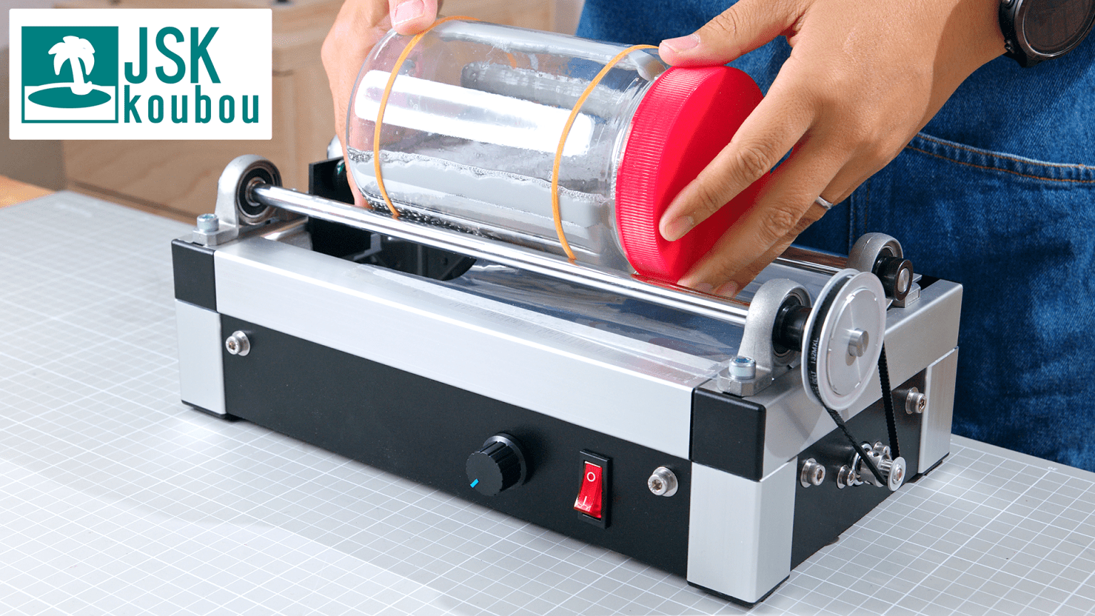 [Plan]Rotary Tumbler Machine 自作工房